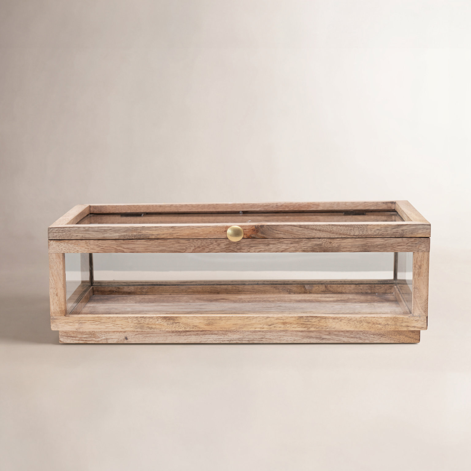 Gigi Wood and Glass Display Box