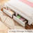 Upholstered Bed Frame, Storage Bed With Led And Charging Station-1083511984
