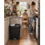 40L Dual Kitchen Recycling Bin with Pedal, 2 Compartments, Slim Space-Saving Design-1669466274
