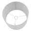Lampe de table moderne à miroir en argent 17,25 po - 12 po x 12 po x 17,25 po