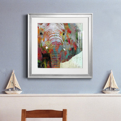Éléphant - cadre photo