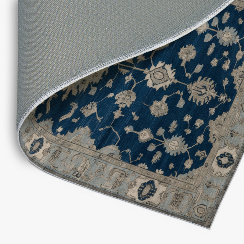 Tapis gris intérieur et extérieur surteint, Rectangulaire 2 pi x 3 pi