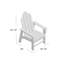 Chaise de salle à manger POLYWOOD Long Island-1753966