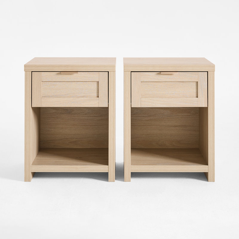 Allenside 1 - Drawer Nightstand, Light Oak