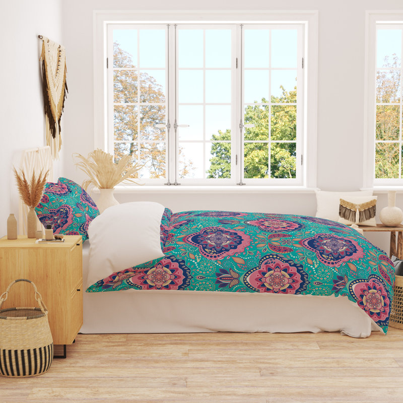 Abstract Duvet Cover, King Duvet Cover + 2 King Shams