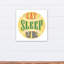 « manger sleep play », art sur toile Streep-1768988009