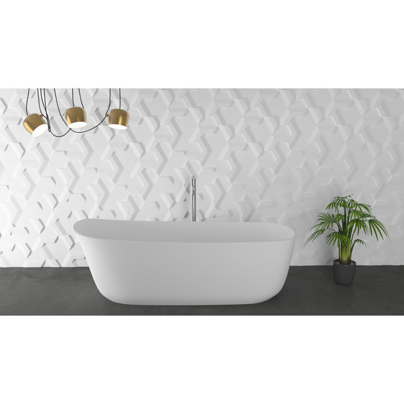 Code™ 6" x 7" Ceramic Marble Look Tile