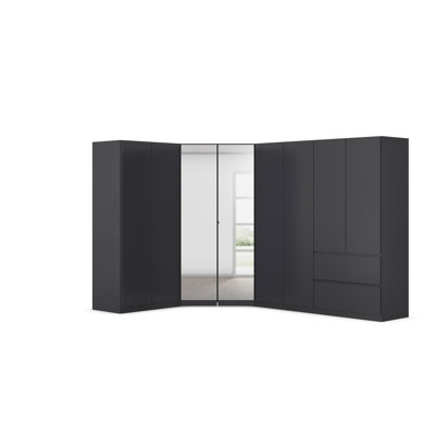 Wardrobe wardrobe set COSTA handle-less front, push-to-open