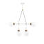 Lustre unique à 4 lumières Oey-833985182