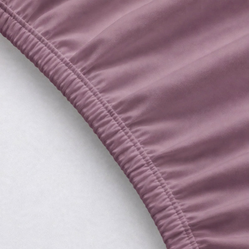 6-Piece Premium Deep Pockets Microfiber Sheet Set, California King, Light Plum