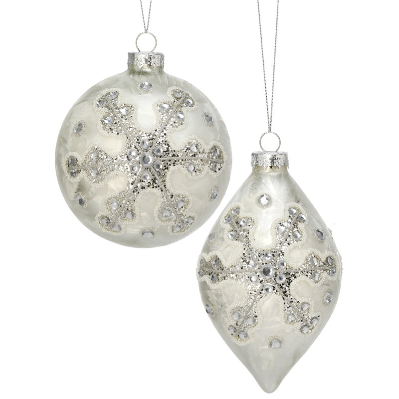 Jayveon 6'' Metal Finial Ornament