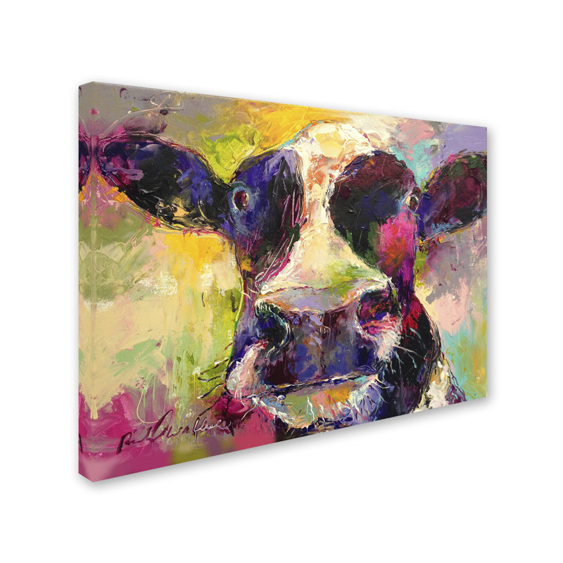 « art cow 4584 », reproduction sur toile tendue, H 14 po x l 19 po