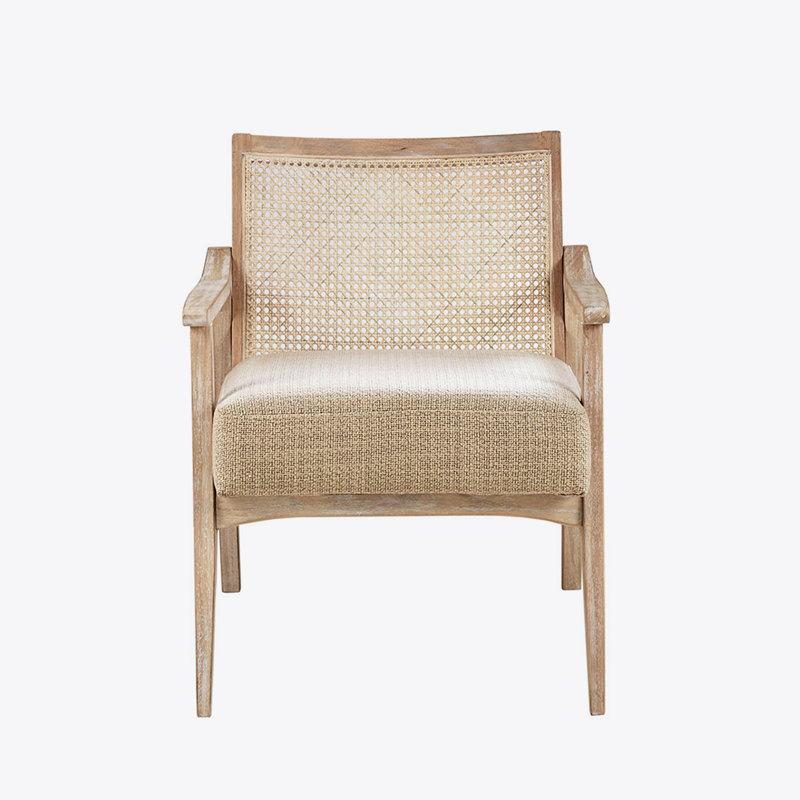 Fauteuil d'appoint, dossier canné (siège d'appoint)