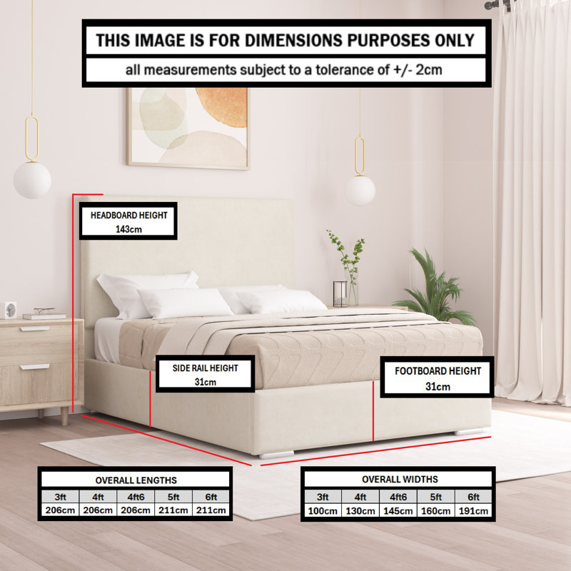 Shetye Upholstered Bed, Single (3'), Emerald