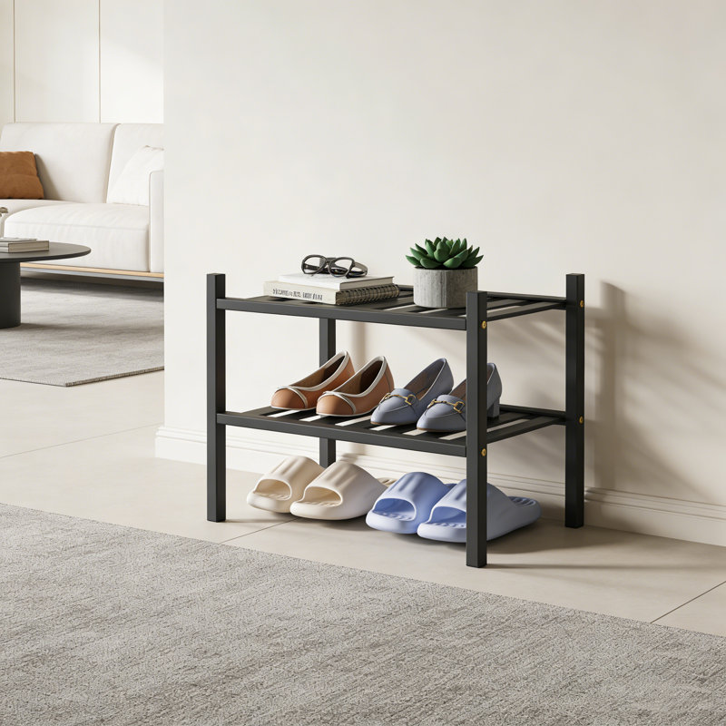 Bamboo Shoe Rack