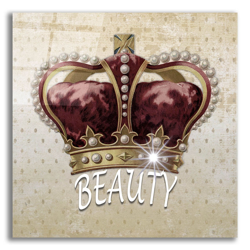 «Beauty Queen» par Karen Smith, art mural en verre acrylique