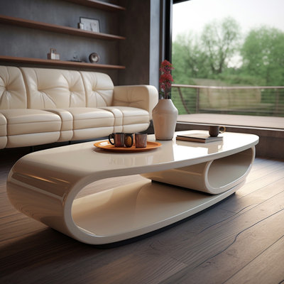 Table basse Creamy