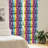 Colorful Semi-Sheer Rod Pocket Curtain Panels-45234512