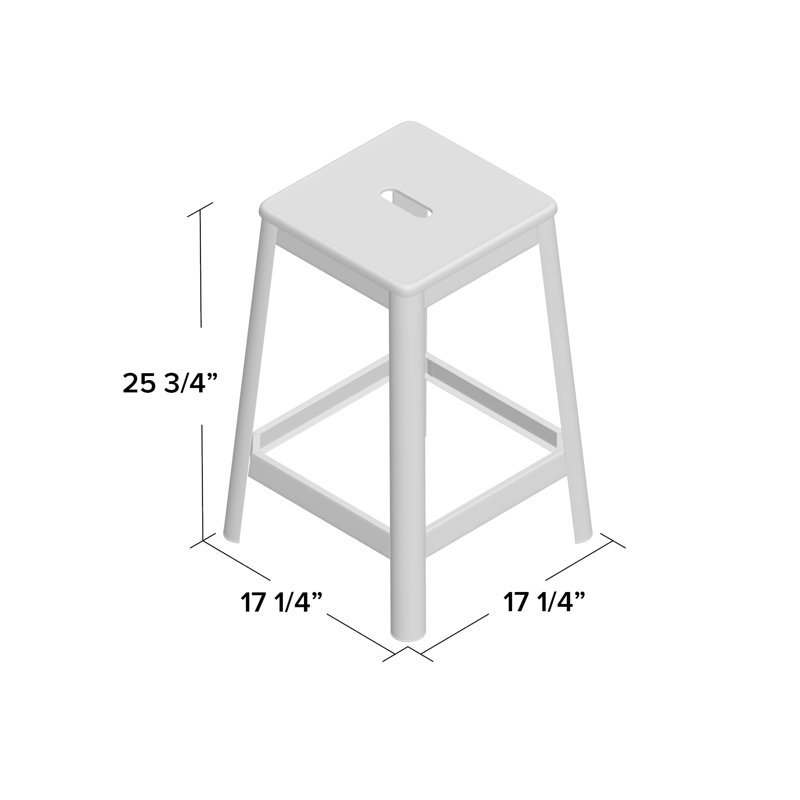 Tabouret de comptoir bar & Achilles, Bleu sarcelle, Bois clair, Tabouret de comptoir (siège d'une hauteur de 25,7