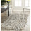 Tapis en cuir tissé à la main de couleur unie Godsey