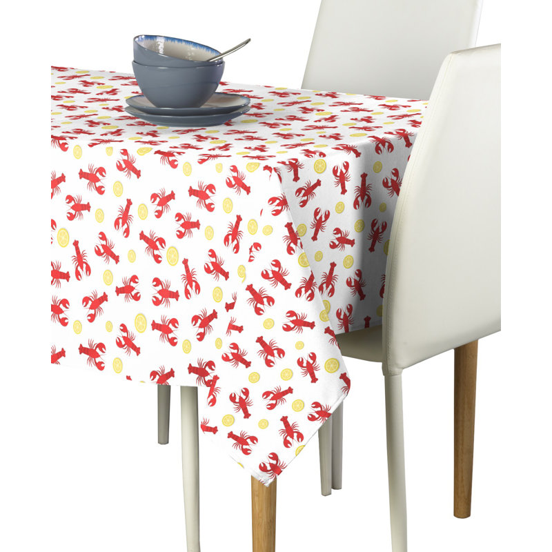 Aurora Geometric Tablecloth, 120" L x 60" W