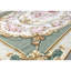 Hand-Knotted High-Quality Beige and Green Area Rug