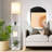 Column Floor Lamp Vax With Shelves, Solid Wood, Usb Ports And Bulb Included-1867350324