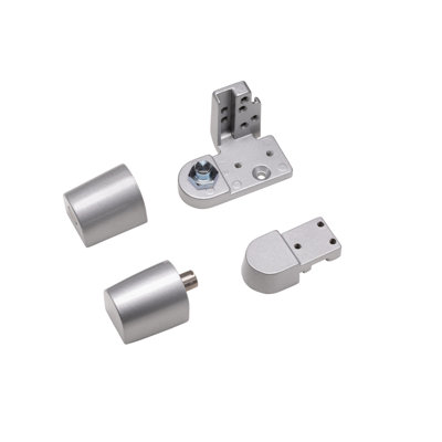 Kawneer Style Aluminum Right Hand Offset Door Pivot Hinge Set for Adams Rite Type Storefront Door