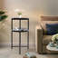 Petite table basse moderne à 2 niveaux-1394059660