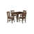 5 Pieces: 1 Table, 4 Chairs
