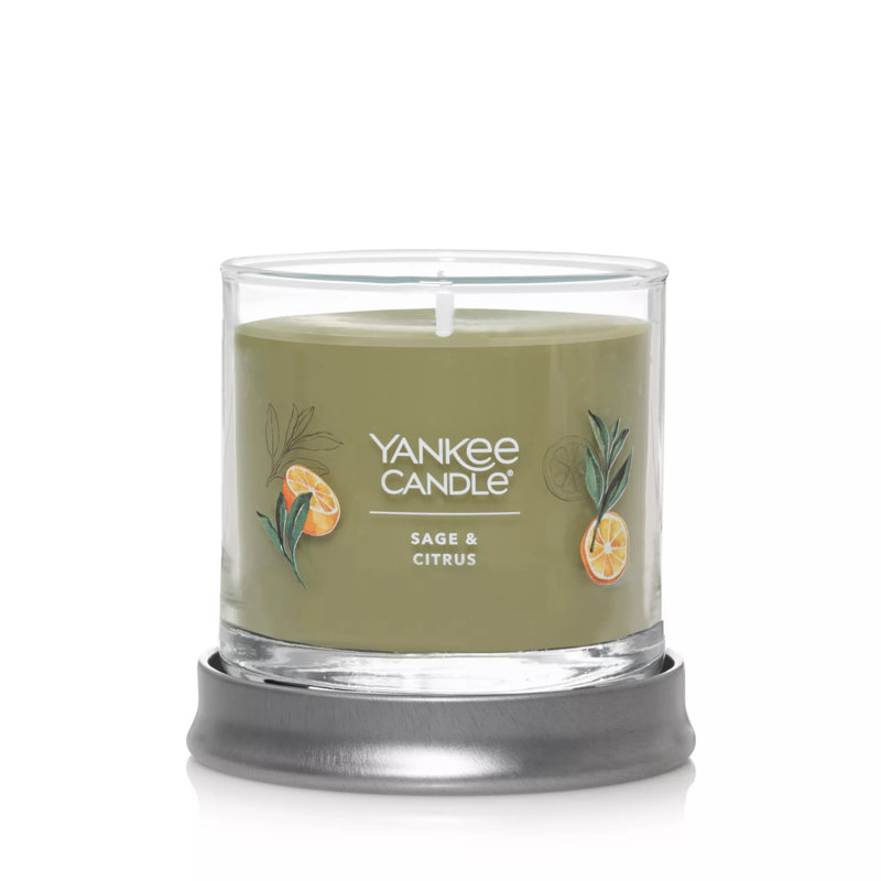 Signature Sage & Citrus Scented Tumbler Candle, Small