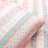 Sara Lily Pink/White Microfiber Reversible 3 Piece Quilt Set-28373272