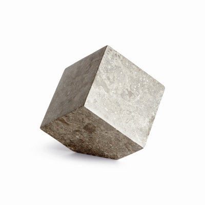 SCULPTURE CUBE MARBRE ABSTRAIT Sierra