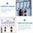 Over The Door Organizer With 7 Hooks, Heavy-Duty Rustproof Door Hanger For Towels, Coats, Robes & Purses, Space-Saving Hanging Solution For Bathroom, Bedroom & Entryway