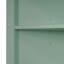 Armoire haute triangulaire avec 3 tiroirs et tablettes réglables pour la salle de bain, la cuisine ou le salon, panneau de fibres à densité moyenne avec finition peinte-608999745
