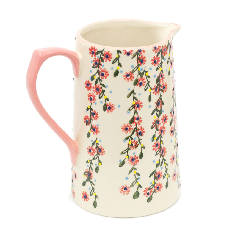 Floral Serving Jug