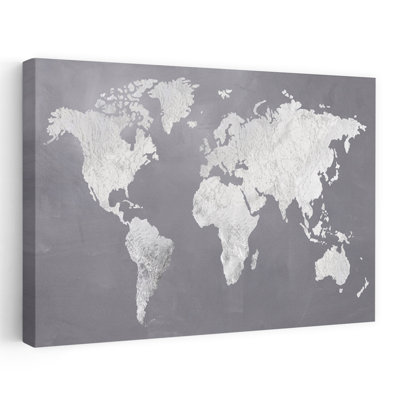 Silver World Contemporary Abstract Art