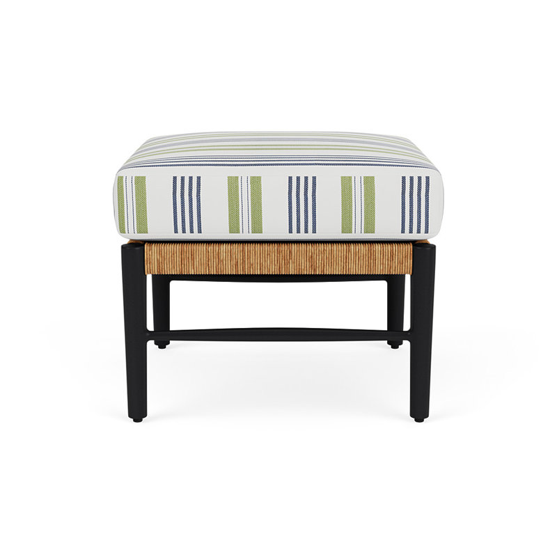 Galloway Outdoor Ottoman, Berkely Hall Green