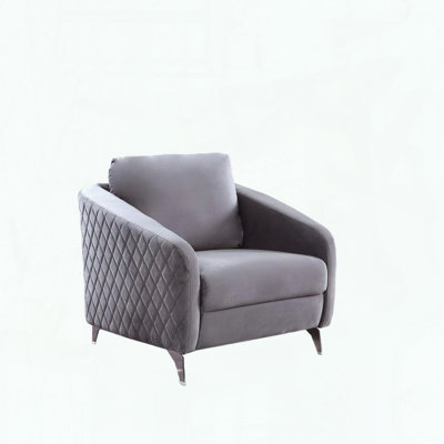 Sofia Modern Chic Accent Armchair – Velvet