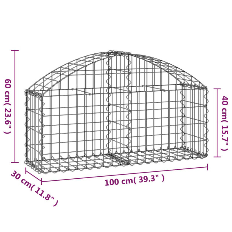 Annieruth Metal Planter Box, 60cm H x 100cm W x 30cm D
