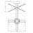 6B4F3664F6274F78B34E03CA50ACEC0A Jaxx 15 In. LED Semi-Flush Mount Polished Chrome 120v, 3000k