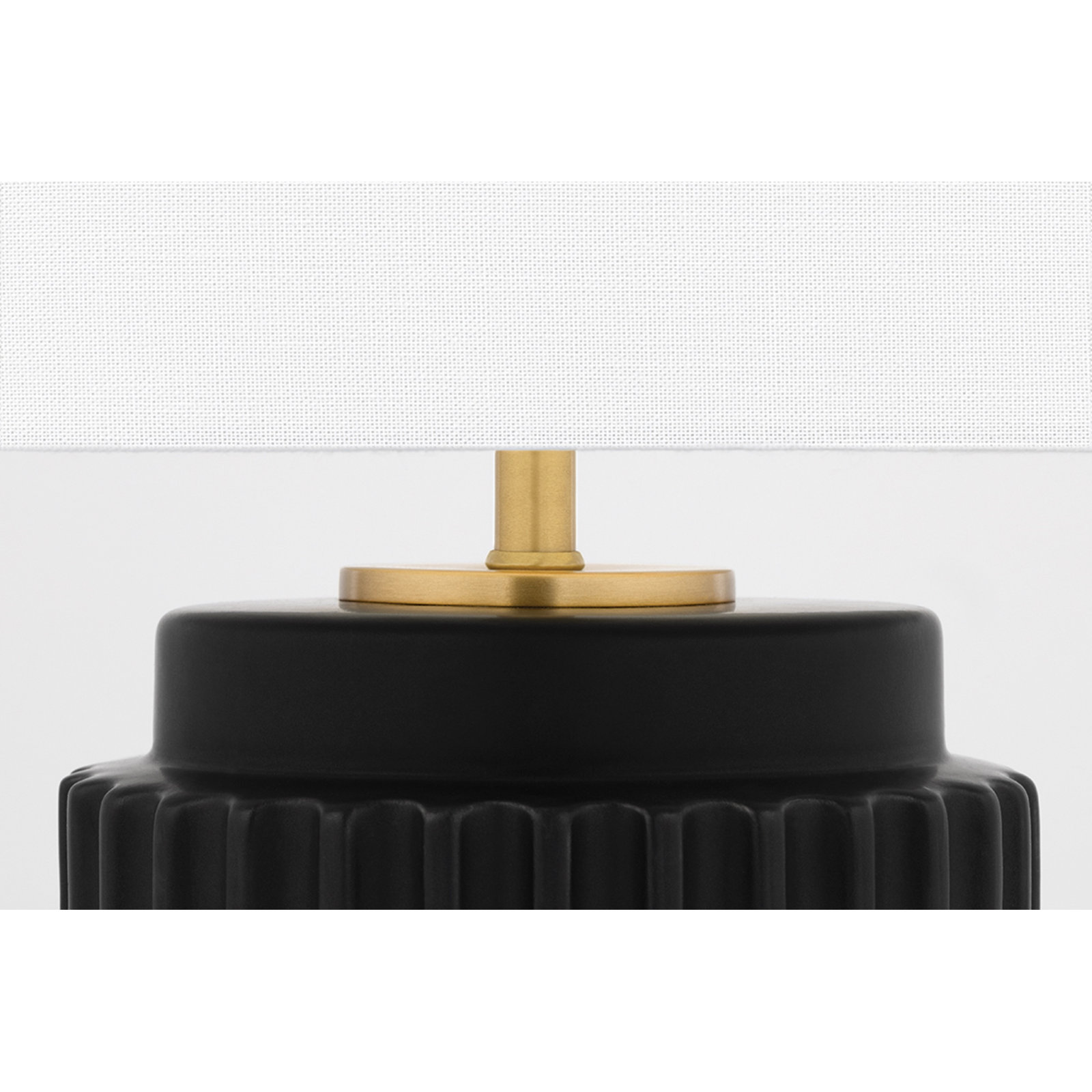 Turin Bedside Lamp, Matte Black