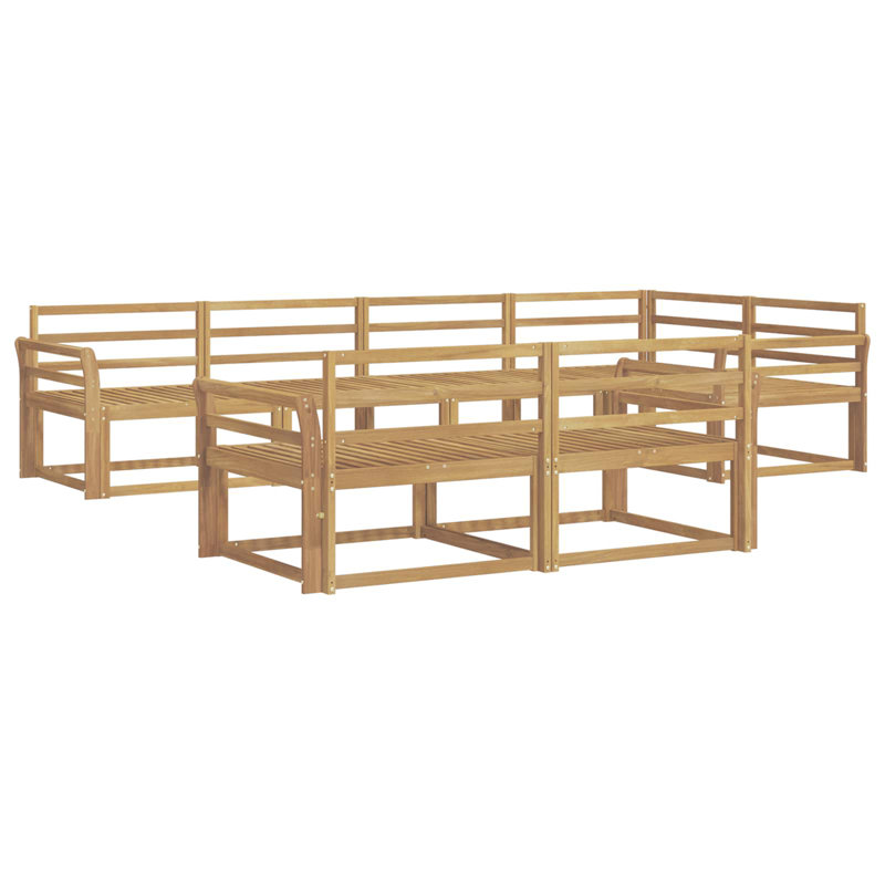 329cm Wide Patio Sectional Set