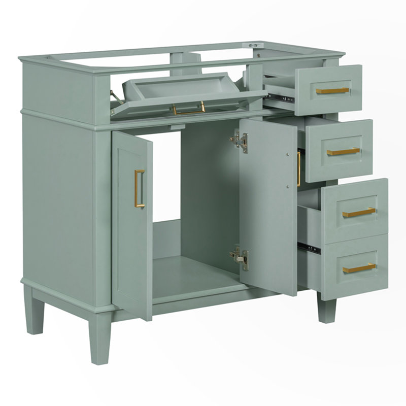 Armoire d'appoint Gared, Vert