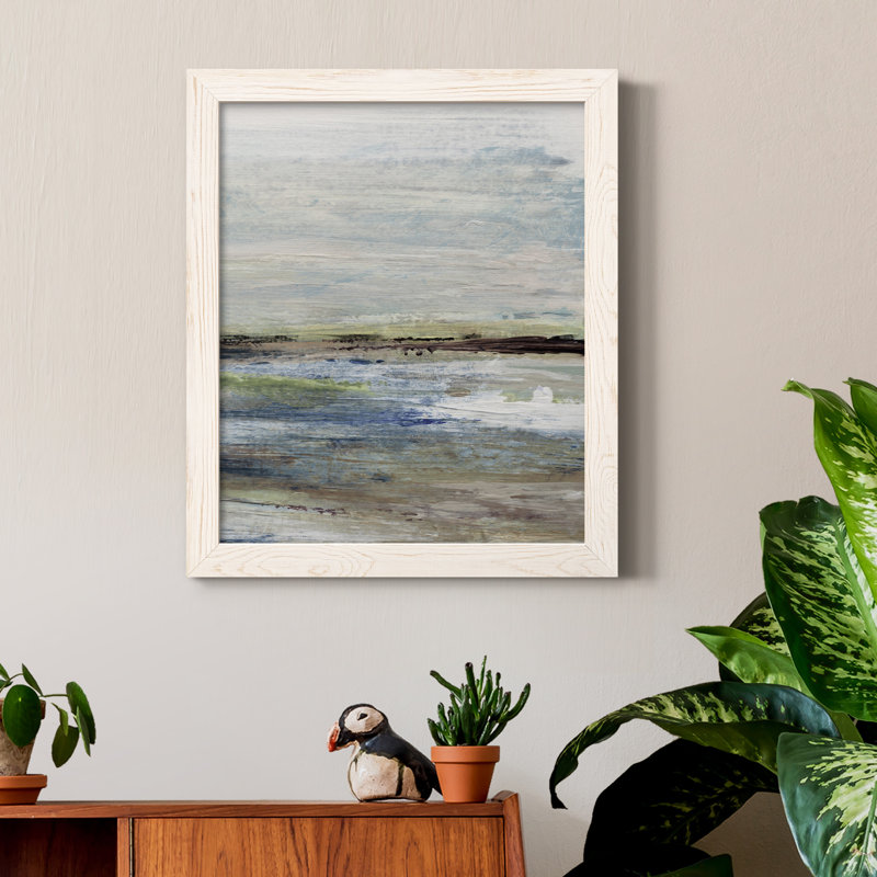 Wetlands II - Peinture sur toile encadrée, Blanc, H 24 po x l 18 po x P 1,5 po
