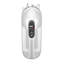 Accessoires de batteur à main 9 vitesses avec batteur Turbo II KitchenAid en blanc-12353815