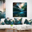 Coussin lombaire en mer tropical paradise seascape