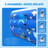 Plastic Rectangle Inflatable Pool 22'' H x 71'' W x 100'' L