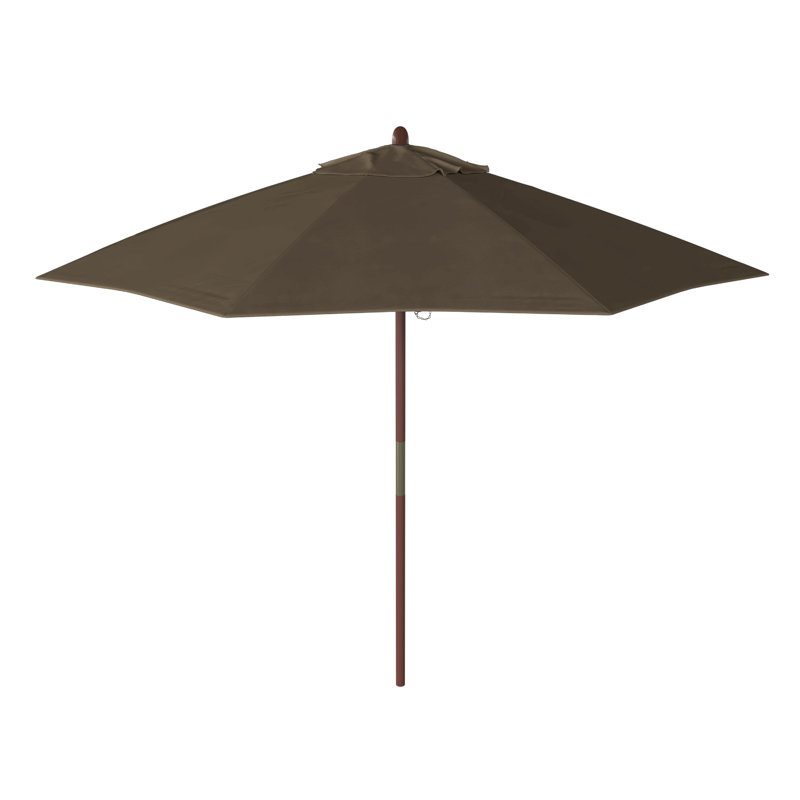 Parasols de marché 9 pi Jimerson, Taupe