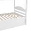 Lit simple en L avec lit gigogne